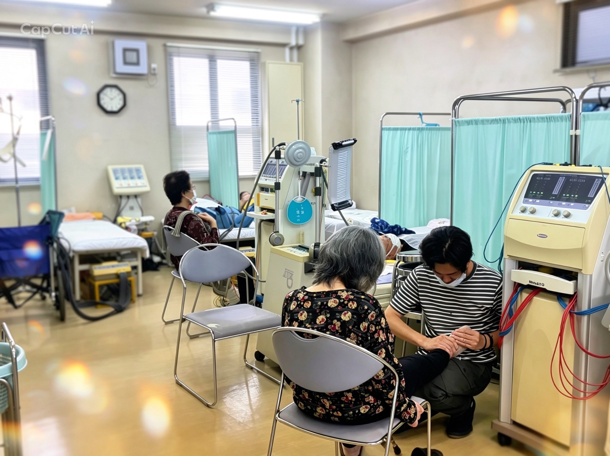 院長の健康チェック・物理療法