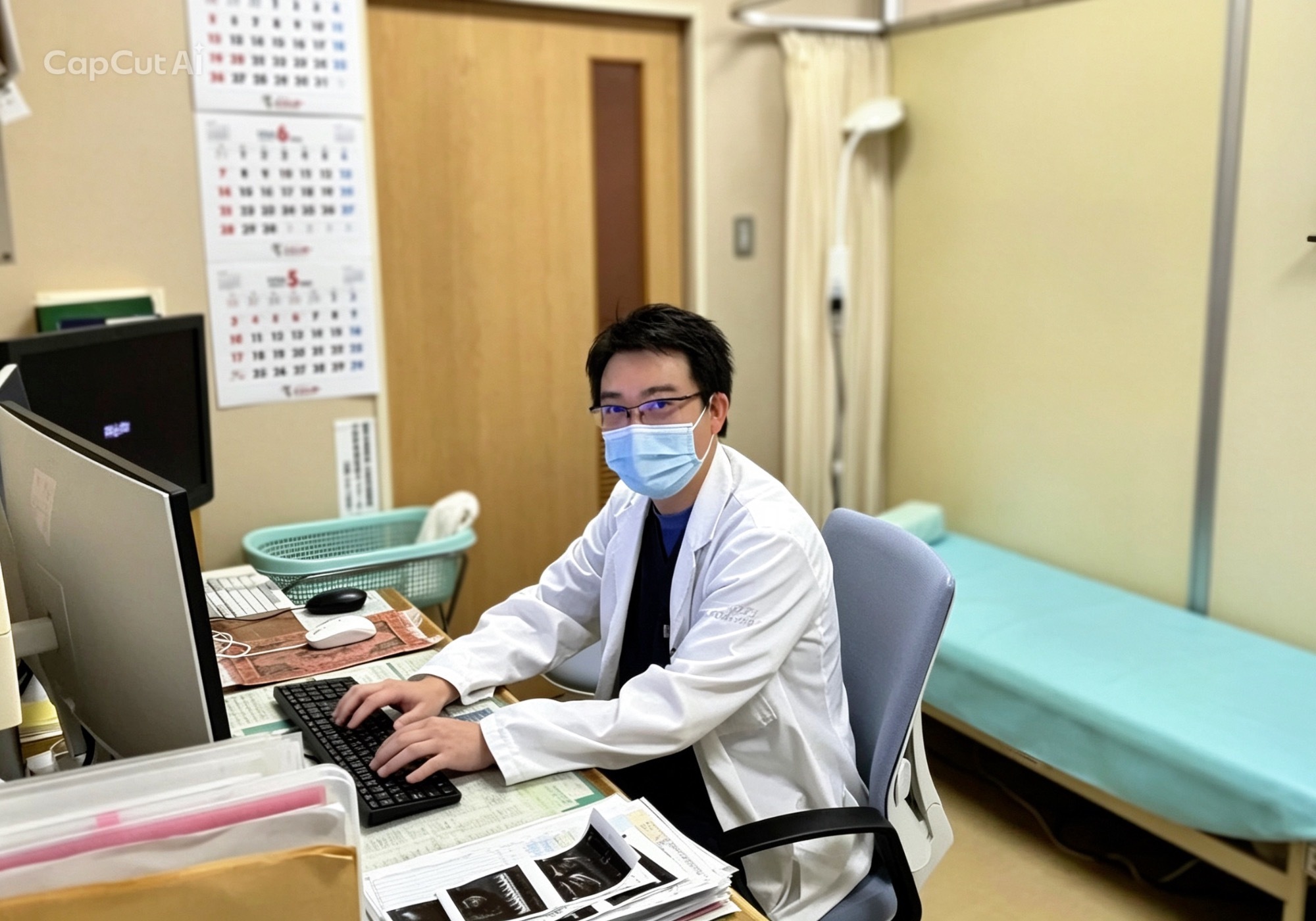秋本外科クリニック診察室